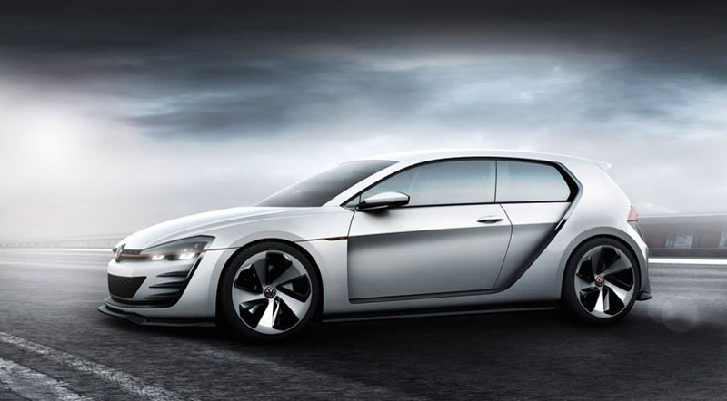 Volkswagen developed concept car for the race track