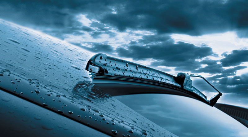 Blurry Windshield? Change Windshield Wiper Blades.