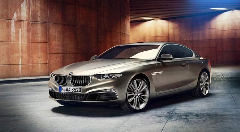 BMW 8-Series rendered based on the Gran Lusso Coupe