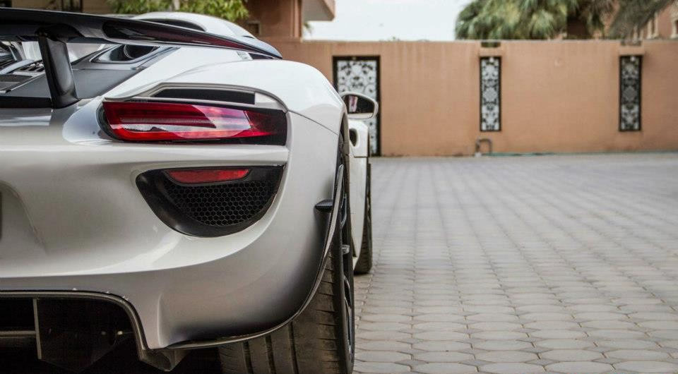 Porsche 918 Spyder Middle East Exclusive Tour