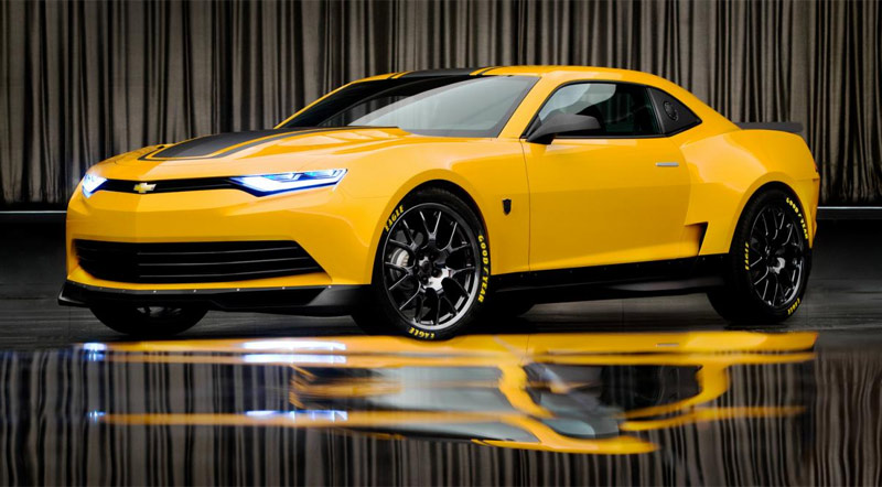 2014 Camaro Bumblebee Concept for Transformers 4 revealed
