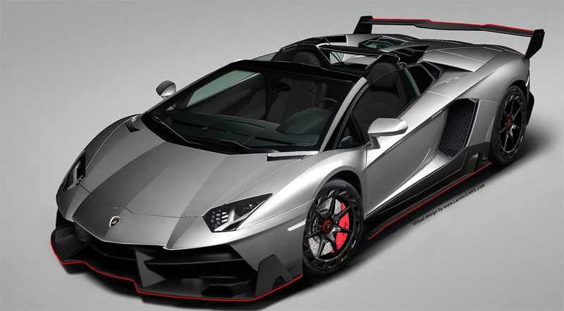 Lamborghini Aventador envisioned with Veneno body kit
