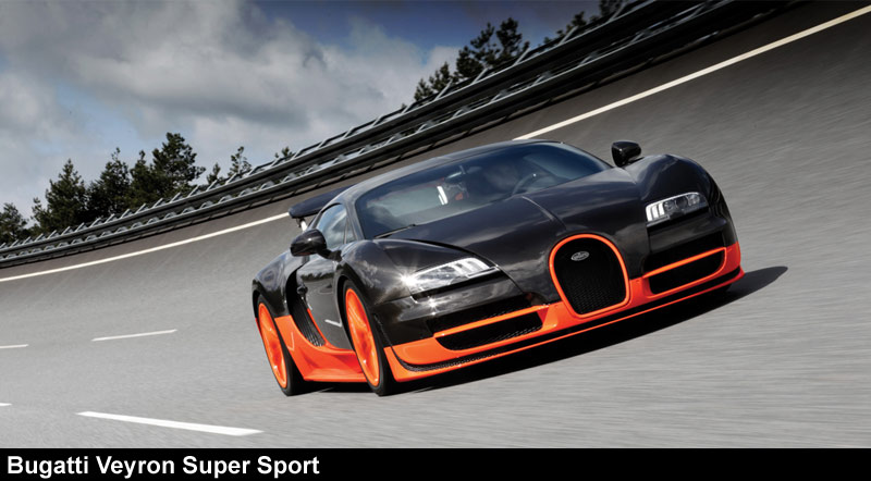 Top 5 fastest cars in the world