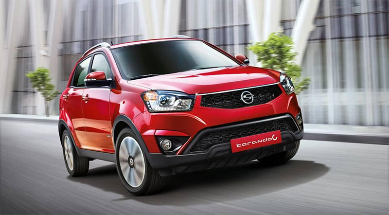 SsangYong Korando facelift revealed
