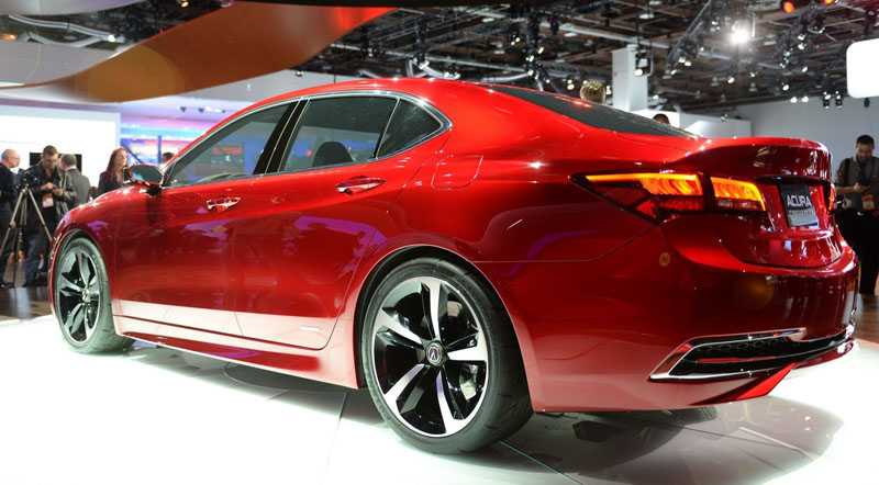 2015 Acura TLX.. ترقبوا ظهورها في معرض نيويورك