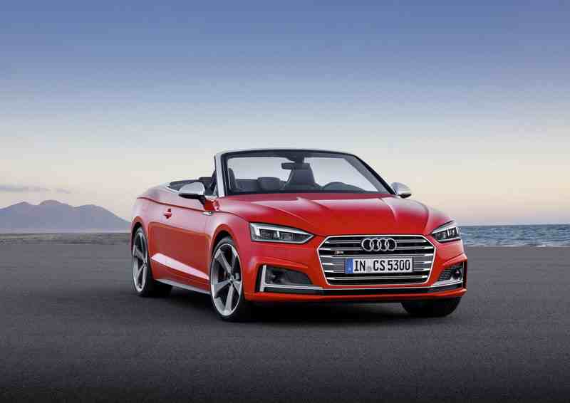 بالصور أودي S5 2017 المكشوفة السقف