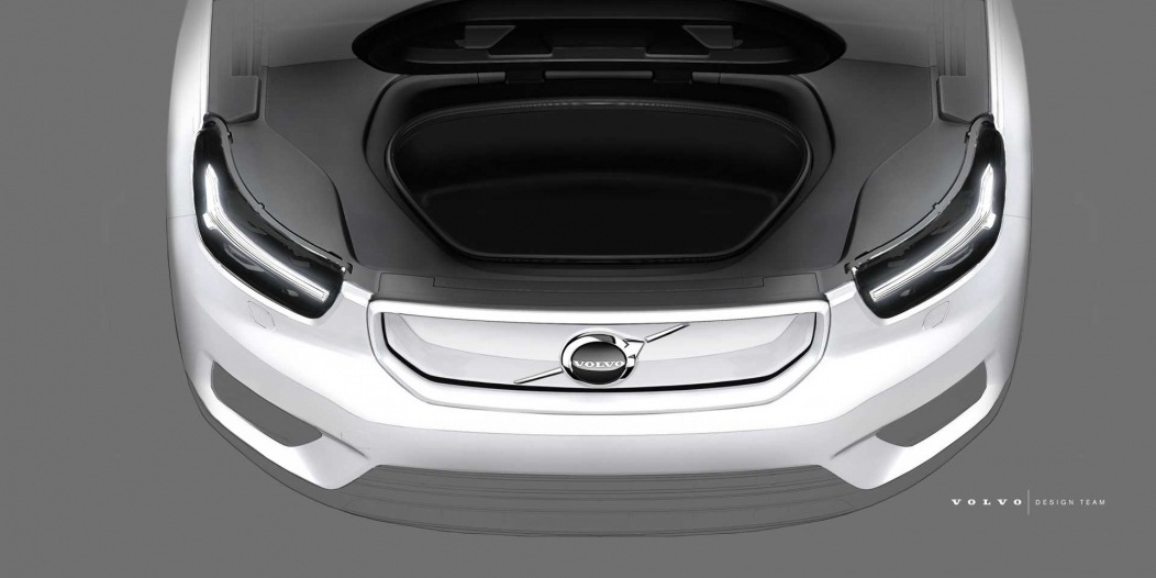 فولفو تكشف عن صور تشويقية لـ XC40 الكهربائية